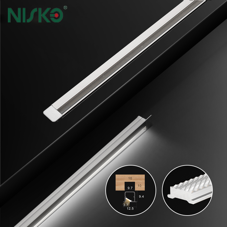 Customized LED Strip Light Embedded Aluminum Profiles Lamp Bar for Closets