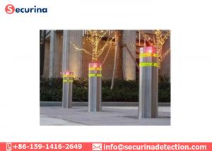 Wholesale Remote Control Driveway Security Bollards, Car Park Security Posts with AC Power Supply from china suppliers