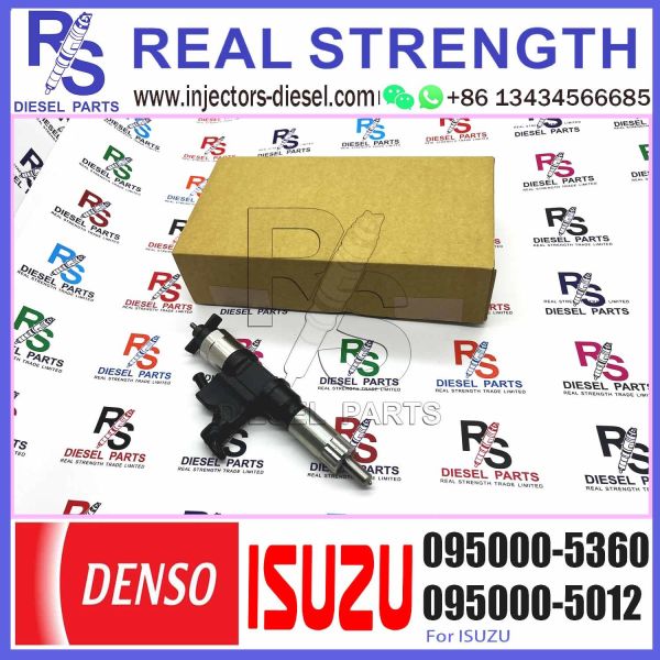 Engine Injection Parts 4HK1 6HK1 Fuel Injector Nozzle Common Rail Injector