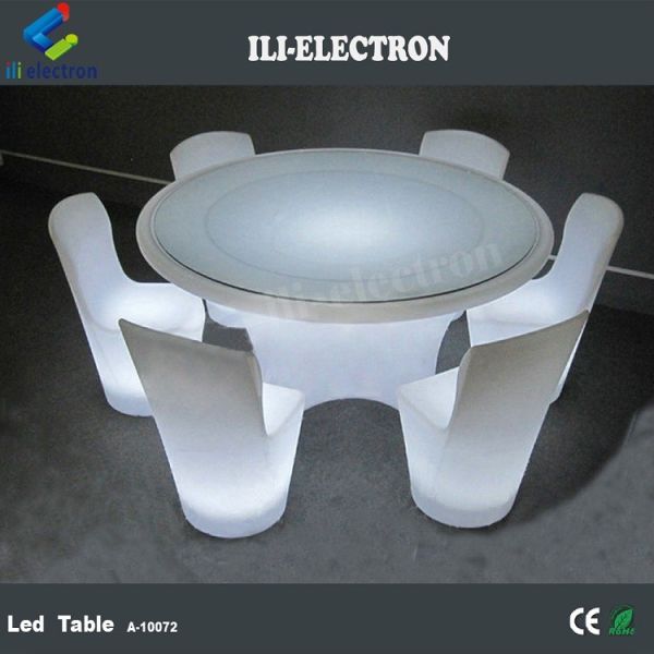 ILI lighting furniture LED Round Banquet Tables
