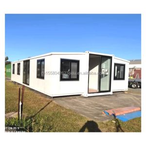 Aluminum Alloy Windows Modern Design 40ft 20ft Movable Prefab Container House