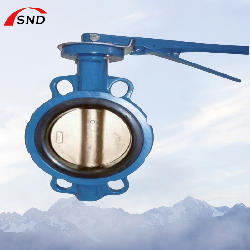 The Wafer-Type Fluoropolymer-Lined Soft-Seal Butterfly Valve For Highly