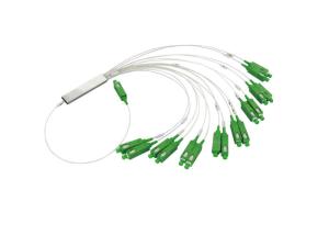 Wholesale 1X16 Blockless Planar Lightwave Circuit PLC SC APC PLC Splitter with Equal Ratio Output for CATV from china suppliers