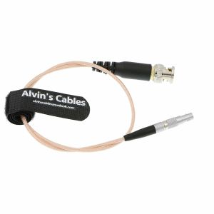 Alvin's Cables 4 Pin to BNC Male Time Code Input Adapter Cable for Red Epic
