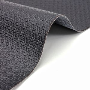 Woven PVC Synthetic Leather Fabric with 0.9mm Thickness and 140cm Width for