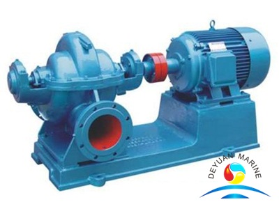 Double Suction Mid - Open Marine Water Pump Horizontal Centrifugal
