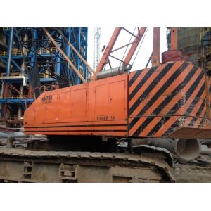 HITACHI KH700-2 150T USED CRAWLER CRANE FOR SALE ORIGINAL JAPAN 150T CRAWLER