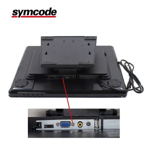 Adjustable Stand Touch Screen PC Monitor 16.7M Displaying Color 160° Vertical