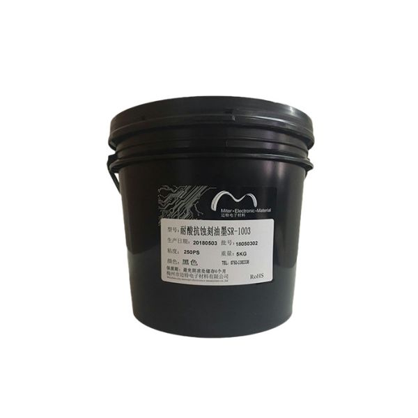 Quality 8µM Fineness Anti Acid Etching Resist Ink With 100 - 120T Screen Mesh for sale