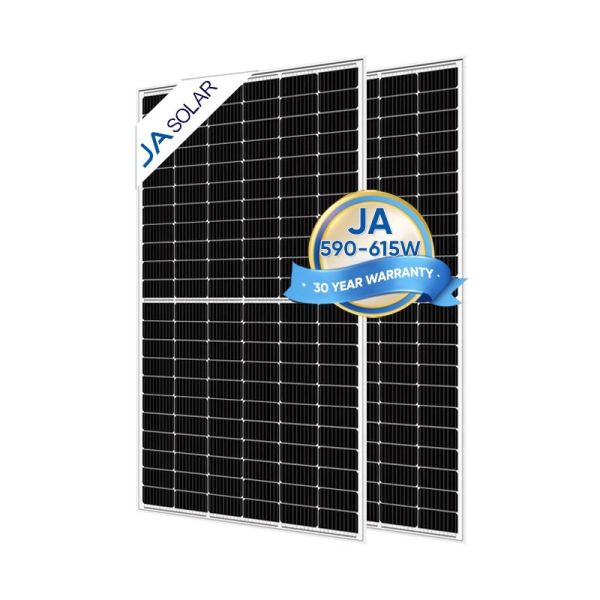 JA JAM66D45 LB 590W 595W 600W 605W 610W 9BB 12BB Half-cut Solar Panel 615W PV