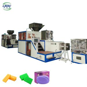 China Complete High Capacity LIMAC 1000kg/h Solid Soap Noodle Making Machine Production Line on sale
