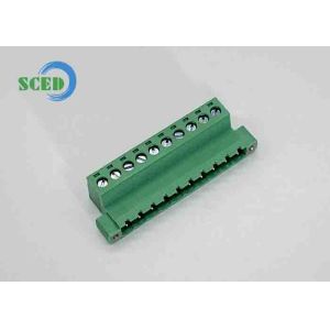 Pluggable Terminal Block Plug Female Sockets Pitch 5.08mm 300V 18A 2-20P Plug-in