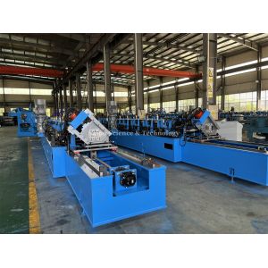 Precision CU Track cutting with 22kw Main Power Solar Roll Forming Machine