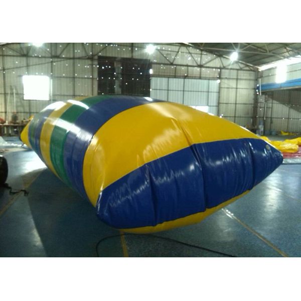 Crazy Giant Inflatable Water Toys , Water Blob Trampoline for Adults