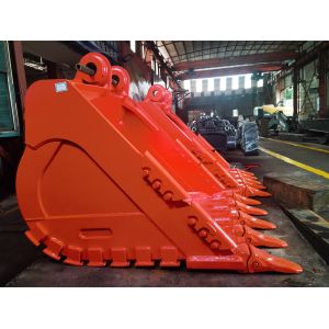 Excavator Rock Bucket with Hardox400 Custom Weight Heavy Duty Teeth