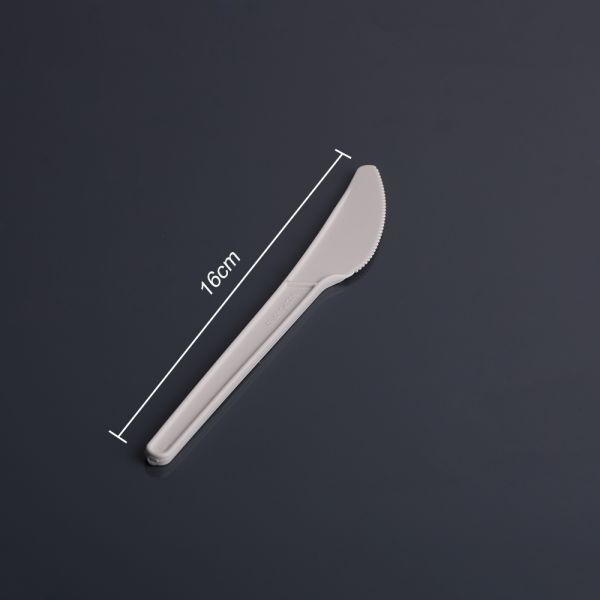 PLA Plastic Cutlery Set Compostable Knife Fork Spoon
