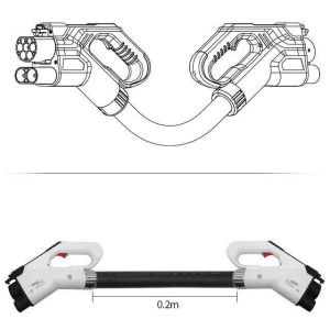 125a Ccs2 Dc Quick Ac In One Ccs To Combo2 Adapter DC Fast Charger Connector
