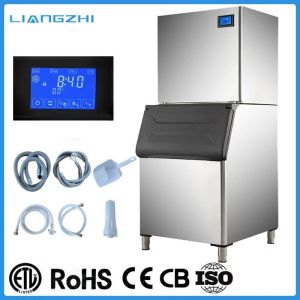 350kg Daily Ice Machine Maker LZ-700 with Superior Air Cooling Way and R404a