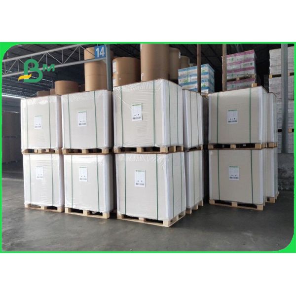 120gsm Double Sides Coated Glossy Art Paper White Brochure Paper C2S Printing