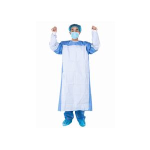 China Waterproof Reinforced Surgical Gown on sale