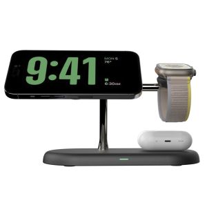 T256 Desktop All In One Wireless Charging Station with Night Light and Touch