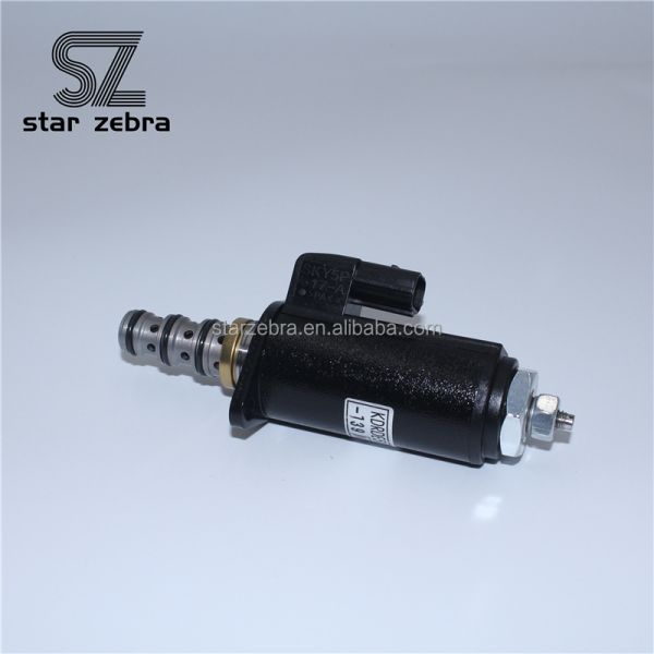 DIGEER Hydraulic Pump Solenoid Valve For Kobelco SK210-9 SK250-9 Excavator with Other Part Number YN35V00048F2 30C50-139