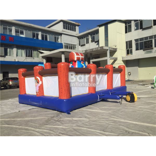 Amusement Park Commercial Mega Inflatable Toddler Playground With Digital