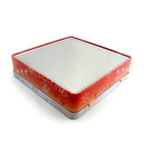 custom printed CD tin case for Xmas music collection