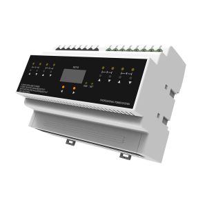 Lightweight 1 10 Volt Led Dimmer Controller DIN Rail For Lighting Control System