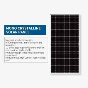 OEM Monocrystalline Solar Panel IP67 515W Solar Energy System