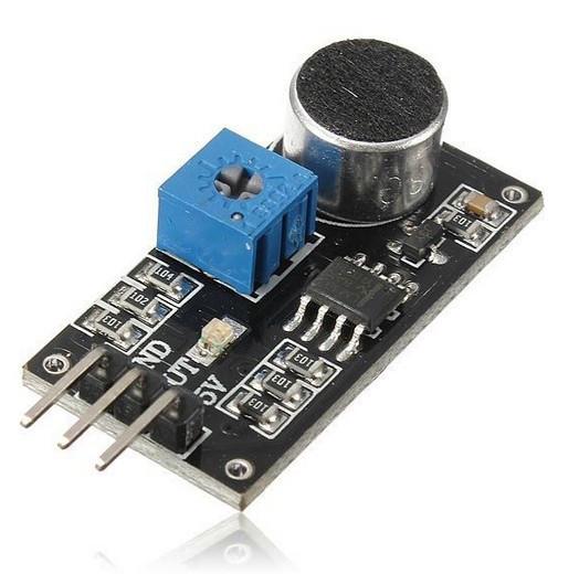 Sound Detection Sensor Module for Arduino Intelligent Car 4 - 6V