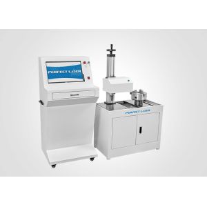 Horizontal Flange Plate Metal Pneumatic Dot Peen Marking Machine for Nameplate /