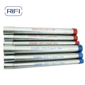 1mm 1.2mm Gi Welded Steel Tube / Pipe And Hot DIP Galvanized Steel Conduit Pipe
