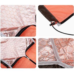 Nylon Emergency Sleeping Bag Lightweight Waterproof Thermal Bivy Sack Cover