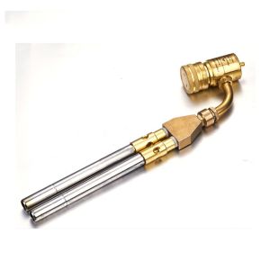 UP2000-2D Gas Brazing Burner for BBQ Burnerd mapp Hand Propane Torch 1400C
