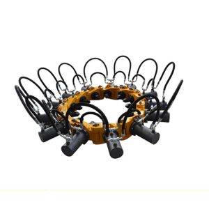 KP380A Round Hydraulic Pile Breaker Construction Equipment For Concrete Pile