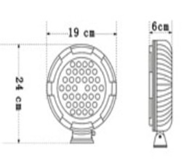 BB-47（Epistar/CREE led work light)