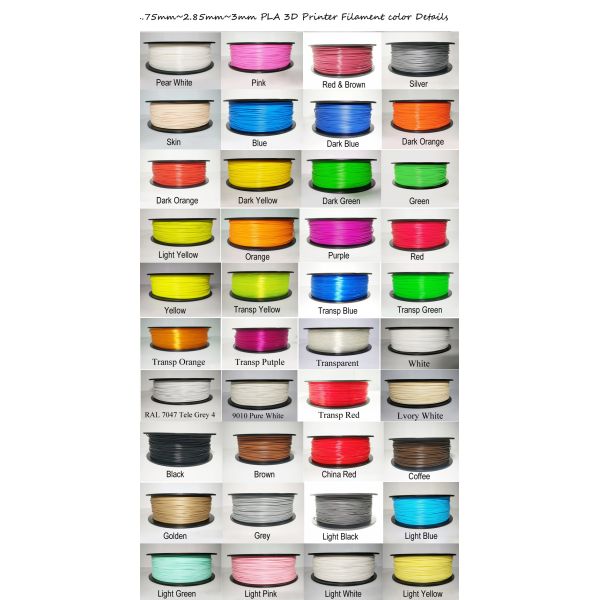 ABS plastic filament for diy 3d printer and hot-selling 1.75mm/3mm pla filament for 3d printer