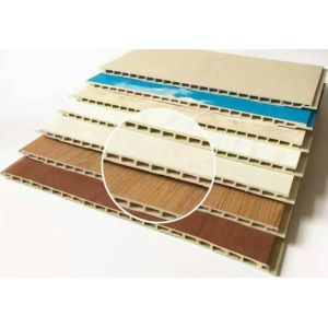 Jwell easy operation pvc wallboard/ fast loading wallboard plastic profile