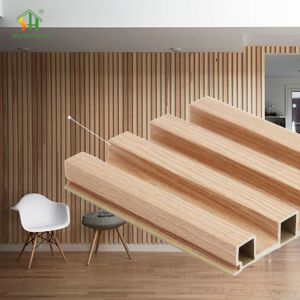 Fire Retardant WPC Wall Panel with 30 Years Service Life and 100% Recycled