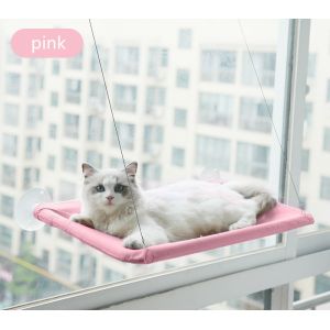 100% Cotton Cat Window Hammock Space Saving With Suction Cup