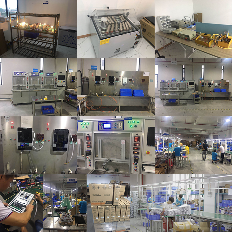 Popular Energy-saving Instant Small Hot Electric Water Heater Ce Stainless Steel China 1 Piece Touch Button Wall Mounted IPX4