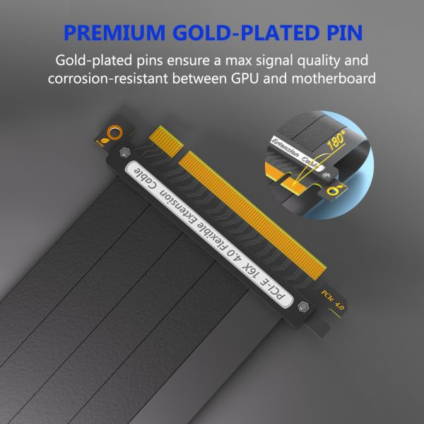 PCIe 4.0 Extension Cable close-up view