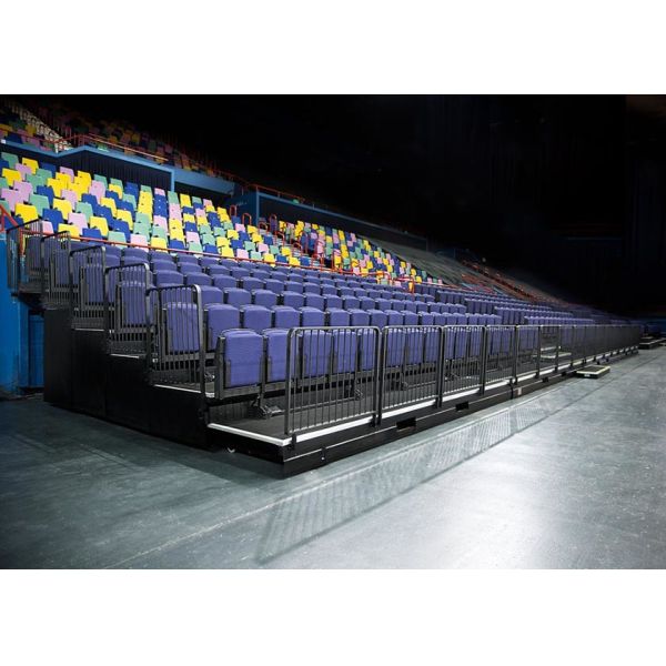 Telescopic Retractable Theater Seating For Amphitheatres / Concert Centres