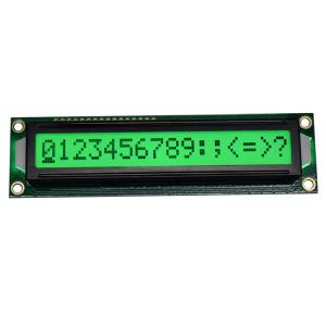 China GLED Backlight Type LCD Display Module , Dot Matrix 16*1 Character LCD Module on sale