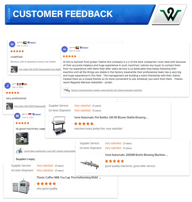 Fully Automated Plastic Thermoforming Machine for Food Containers