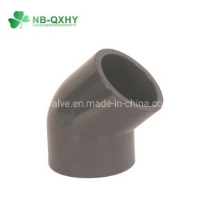 Gray DIN Standard Pn16 UPVC Reducing Bushing QX30 with Socket Size From 20mm to