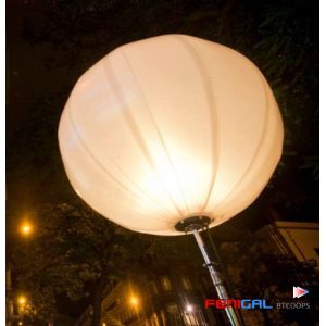 Customizable 220V LED Hanging Inflatable Lighting Balloons For Exhibition