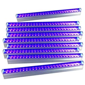 365nm 395nm T8 LED Tubes 10W 30CM, 24V DC, 48V DC UV LED Tube Lights UVA Lamp