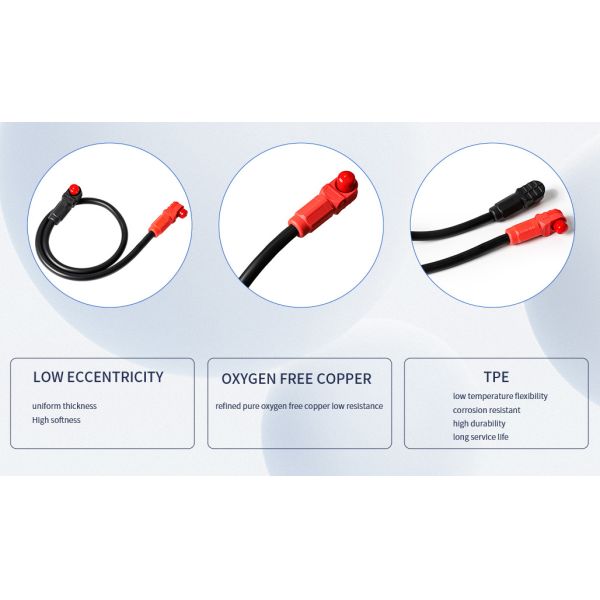 PVC Insulation 1000V High Voltage Power Cable with Tinned Copper Core for EV Charger
